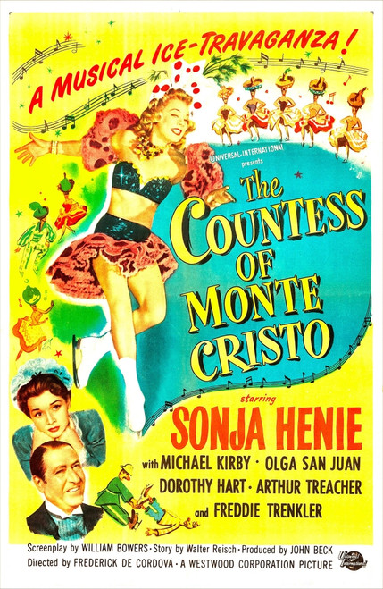 The Countess Of Monte Cristo Us Poster From Top Left: Sonja Henie Olga San Juan Arthur Treacher 1948 Movie Poster Masterprint - Item # VAREVCMCDCOOFEC288H