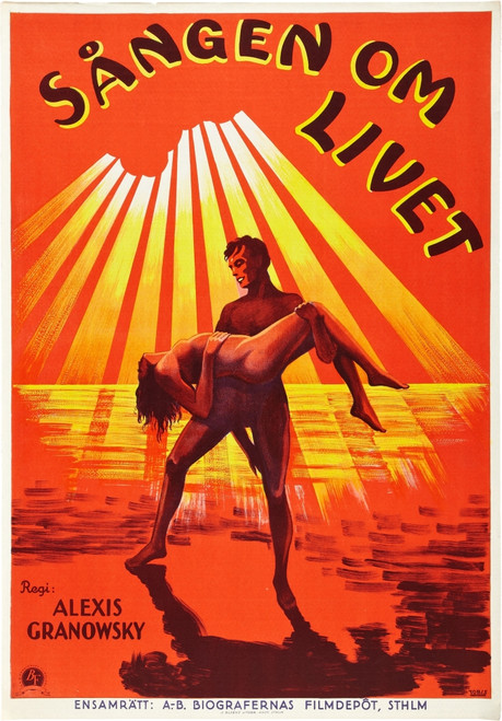 Song Of Life Swedish Poster Art 1931. Movie Poster Masterprint - Item # VAREVCMCDSOOFEC305H