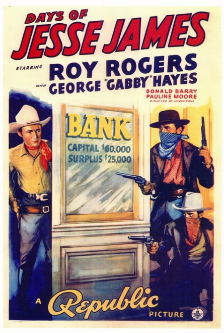 Days of Jesse James Movie Poster Print (27 x 40) - Item # MOVGF7173
