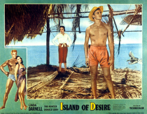 Island Of Desire Linda Darnell Tab Hunter 1952 Movie Poster Masterprint - Item # VAREVCMSDISOFEC017H