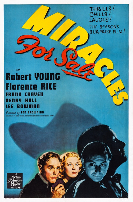 Miracles For Sale. Us Poster Art From Left: Frank Craven Florence Rice Robert Young 1939 Movie Poster Masterprint - Item # VAREVCMCDMIFOEC027H