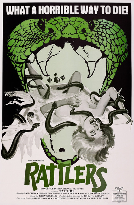 Rattlers Us Poster Art 1976 Movie Poster Masterprint - Item # VAREVCMSDRATTEC003H