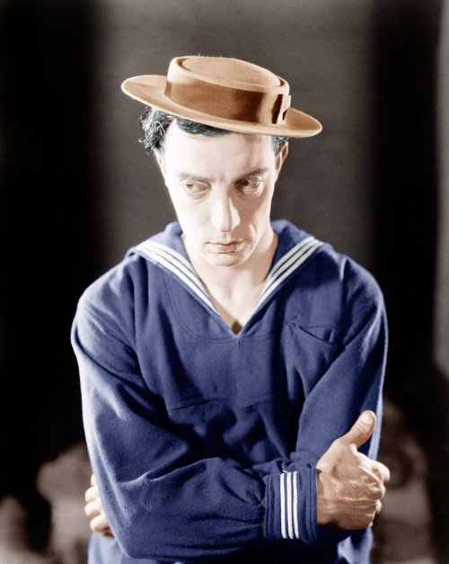 Buster Keaton, Kathryn McGuire - The Navigator print by Everett Collection