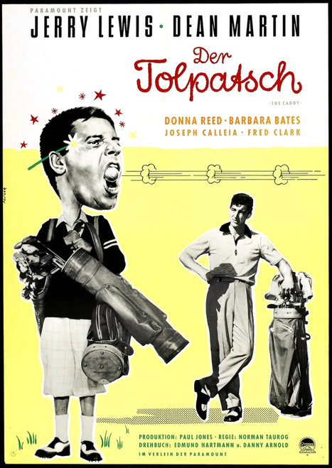 The Caddy From Left Jerry Lewis Dean Martin 1953 Movie Poster Masterprint - Item # VAREVCMCDCADDEC019H