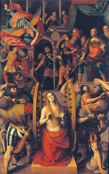 Martyrdom Of St Catherine Poster Print - Item # VAREVCMOND024VJ314H