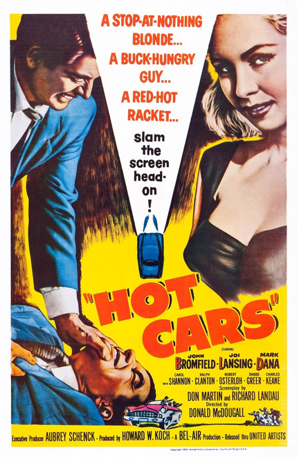 Hot Cars Us Poster Art 1956 Movie Poster Masterprint - Item # VAREVCM8DHOCAEC002H