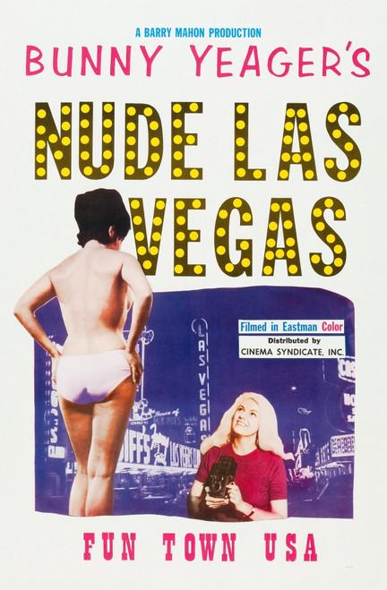 Bunny Yeager'S Nude Las Vegas Right: Bunny Yeager On Poster Art 1964 Movie Poster Masterprint - Item # VAREVCMCDBUYEEC001H