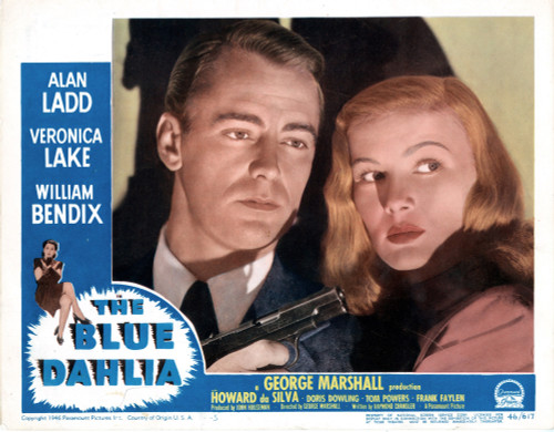 The Blue Dahlia Movie Poster Masterprint - Item # VAREVCM8DBLDAEC001