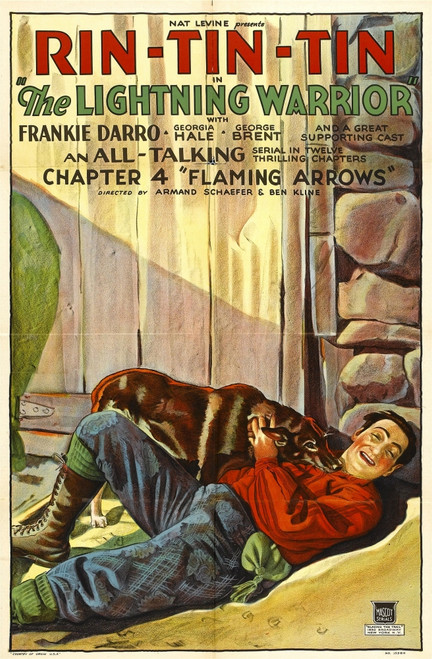 Lightning Warrior 'Chapter 4: Flaming Arrows' 1931. Movie Poster Masterprint - Item # VAREVCMCDLIWAEC002H