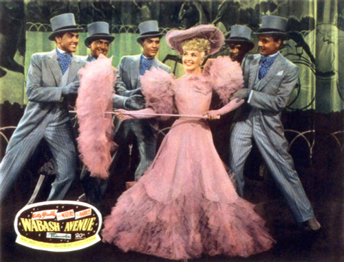 Wabash Avenue Betty Grable 1950 20Th Century Fox Tm & Copyright / Courtesy: Everett Collection Movie Poster Masterprint - Item # VAREVCMSDWAAVFE002H