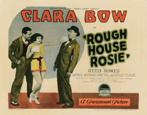 Rough House Rosie Lobbycard Reed Howes Clara Bow 1927. Movie Poster Masterprint - Item # VAREVCMCDROHOEC169H
