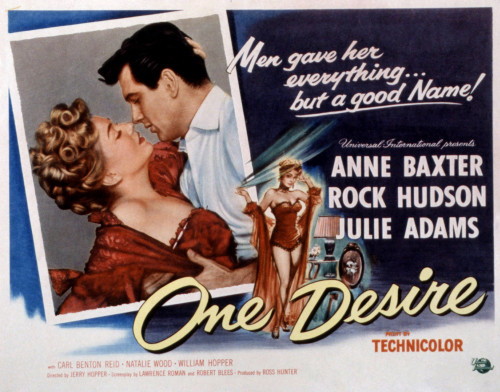 One Desire Anne Baxter Rock Hudson 1955 Movie Poster Masterprint