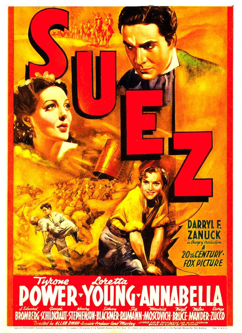 Suez Movie Poster Masterprint - Item # VAREVCMCDSUEZFE001H