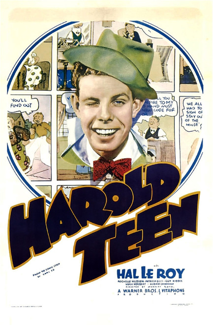 Harold Teen Us Poster Art Hal Leroy 1934 Movie Poster Masterprint - Item # VAREVCMCDHATEEC018H