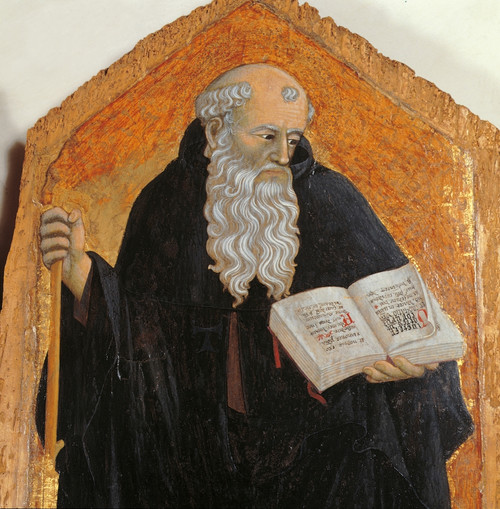 Vallombrosa Altarpiece By Dagnolo Andrea Known As Andrea Del Sarto 16Th Century 1528 Panel - Italy Tuscany Florence Uffizi Gallery Inv. 1890. Everett CollectionMondadori Portfolio Poster Print - Item # VAREVCMOND028VJ924H