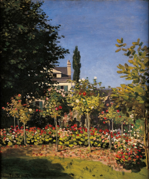 Garden In Sainte-Adresse Poster Print - Item # VAREVCMOND076VJ384H