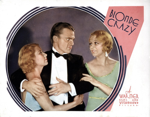 Blonde Crazy From Left Joan Blondell James Cagney Noel Francis 1931 Movie Poster Masterprint - Item # VAREVCMMDBLCREC002H
