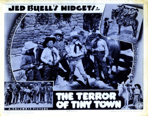 The Terror Of Tiny Town From Left Billy Rhodes Billy Curtis 1938 Movie Poster Masterprint - Item # VAREVCMSDTEOFEC040H