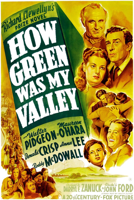 How Green Was My Valley Movie Poster Masterprint - Item # VAREVCMSDHOGREC001H
