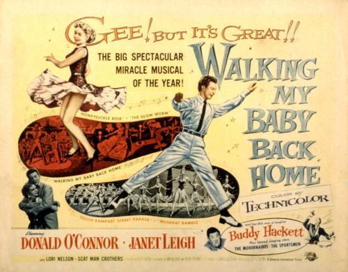 Walking My Baby Back Home Janet Leigh Donald O'Connor 1953 Movie Poster Masterprint - Item # VAREVCMSDWAMYEC001H