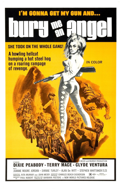 Bury Me An Angel Dixie Peabody 1972. Movie Poster Masterprint - Item # VAREVCMCDBUMEEC001H