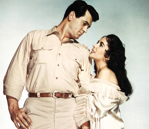 Giant Rock Hudson Elizabeth Taylor 1956 Photo Print - Item # VAREVCMCDGIANEC001H