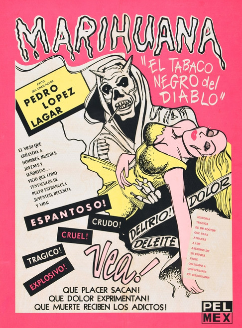 Marihuana Mexican Poster Art 1950. Movie Poster Masterprint - Item # VAREVCMCDMARIEC017H
