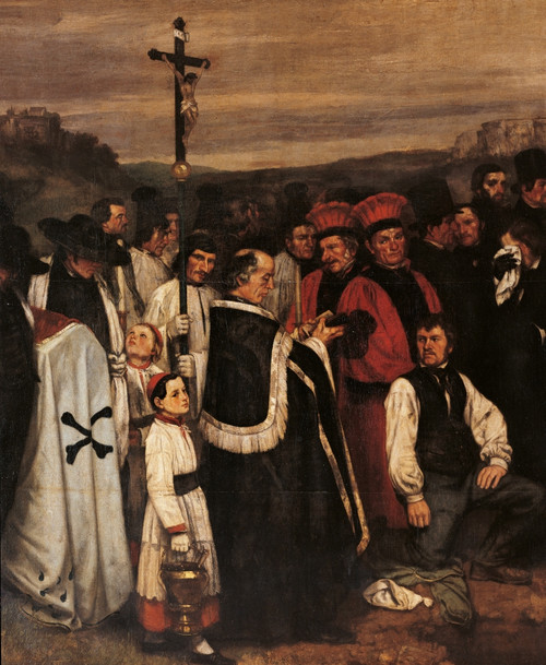 Funeral At Ornans Poster Print - Item # VAREVCMOND024VJ234H