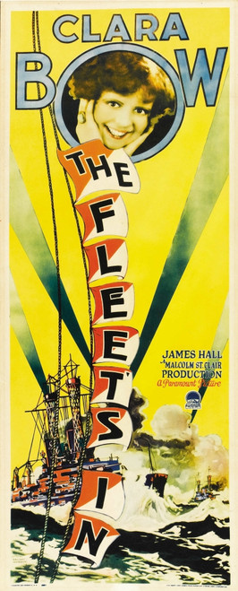The Fleet'S In Clara Bow 1928. Movie Poster Masterprint - Item # VAREVCMCDFLINEC012H