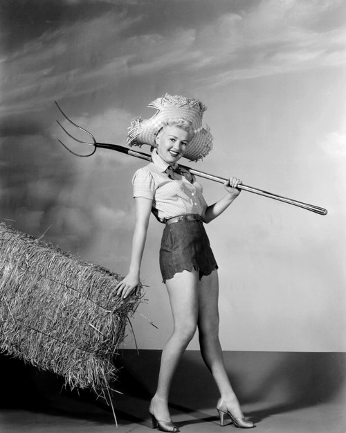 Betty Grable In A Cheesecake Pose To Publicize The Farmer Takes A Wife 1953 ??20Th Century-Fox Film Corporation Tm & Copyright/Courtesy Everett Collection Photo Print - Item # VAREVCMBDFATAFE030H