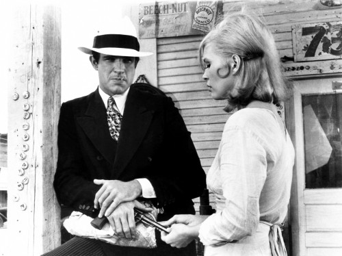 Bonnie And Clyde From Left Warren Beatty Faye Dunaway 1967 Photo Print - Item # VAREVCMBDBOANEC127H