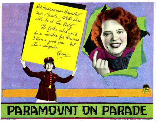 Paramount On Parade From Left Mitzi Green Clara Bow 1930 Movie Poster Masterprint - Item # VAREVCMCDPAONEC005H
