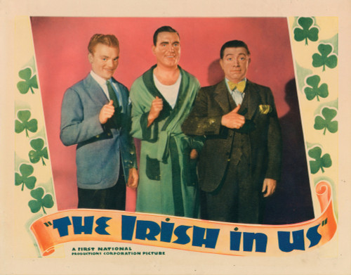 The Irish In Us Lobbycard From Left: James Cagney Pat O'Brien Frank Mchugh 1935 Movie Poster Masterprint - Item # VAREVCMSDIRINEC004H