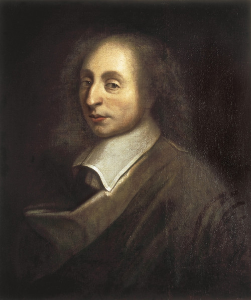 Pascal Blaise. French Mathematican Physicist And Philosopher. Anonymous Portrait. Oil On Canvas. France. Versailles. National Museum Of Versailles. ?? Aisa/Everett Collection Poster Print - Item # VAREVCFINA047AH157H