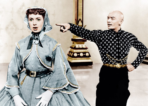 The King And I From Left: Deborah Kerr Yul Brynner 1956. ?20Th Century-Fox Film Corporation Tm & Copyright/Courtesy Everett Collection Photo Print - Item # VAREVCM8DKIANFE008H