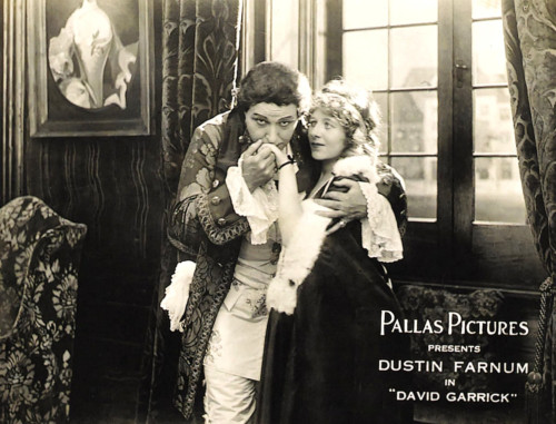 David Garrick Left: Dustin Farnum On Lobbycard 1916. Movie Poster Masterprint - Item # VAREVCMCDDAGAEC001H