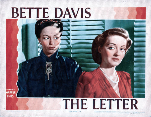 The Letter From Left Gale Sondergaard Bette Davis 1940 Movie Poster Masterprint - Item # VAREVCMSDLETTEC003H