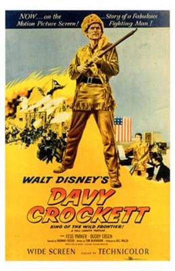 Davy Crockett Movie Poster (11 x 17) - Item # MOV197157