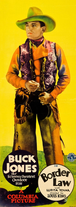 Border Law Buck Jones On Insert Poster 1931 Movie Poster Masterprint - Item # VAREVCMCDBOLAEC001H