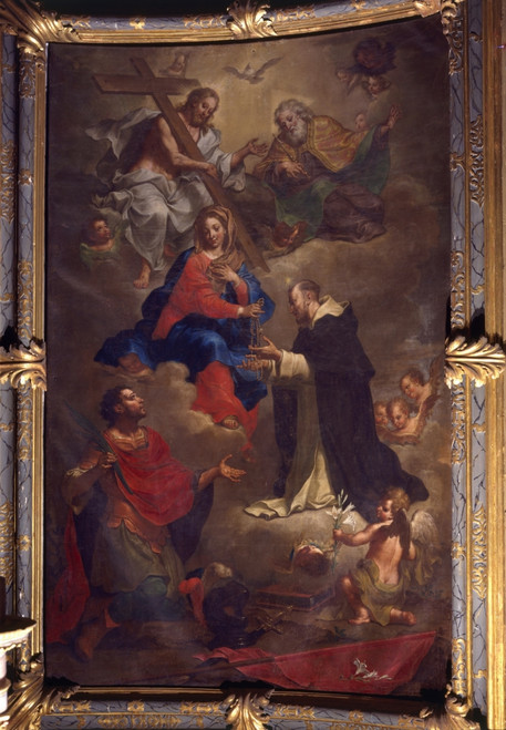 Madonna Of The Rosary And Saints Poster Print - Item # VAREVCMOND077VJ106H