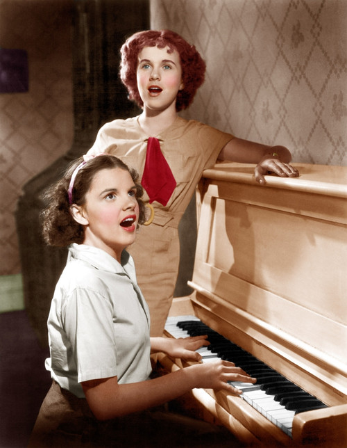 Every Sunday Front To Back: Judy Garland Deanna Durbin 1936 Photo Print - Item # VAREVCMCDEVSUEC002H