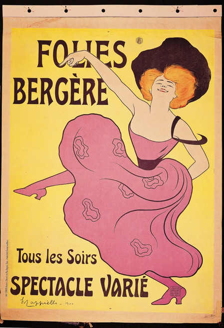 Poster For Folies Berger Poster Print - Item # VAREVCMOND027VJ201H