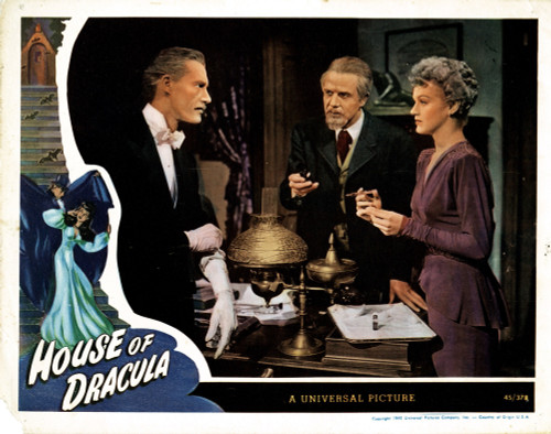 House Of Dracula Movie Poster Masterprint - Item # VAREVCMMDHOOFEC035