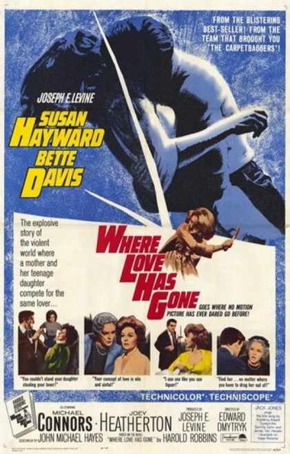 Where Love Has Gone Movie Poster (11 x 17) - Item # MOV235509