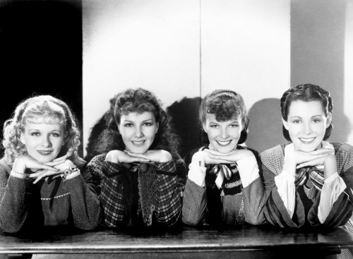 Little Women Joan Bennett Jean Parker Katharine Hepburn Frances Dee 1933 Photo Print - Item # VAREVCMBDLIWOEC009H