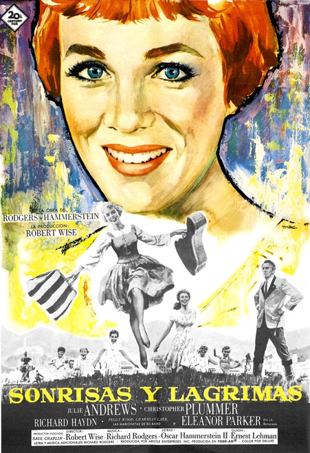 The Sound Of Music Julie Andrews Christopher Plummer 1965 Tm & Copyright ?? 20Th Century Fox Film Corp./Courtesy Everett Collection Movie Poster Masterprint - Item # VAREVCMCDSOOFFE009H