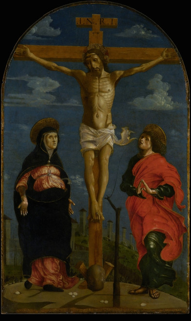 Crucifixion By Butinone Bernardino 15Th Century 1475 -1499 About - Italy Laziorome Palazzo Barberini. Everett CollectionMondadori Portfolio Poster Print - Item # VAREVCMOND029VJ300H