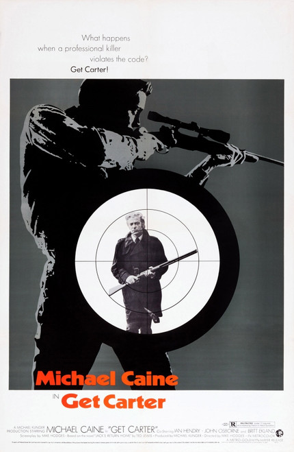 Get Carter Us Poster Art Center: Michael Caine 1971. Movie Poster Masterprint - Item # VAREVCMMDGECAEC003H
