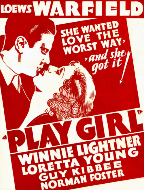 Play-Girl From Left On Us Poster Art: Norman Foster Winnie Lightner 1932 Movie Poster Masterprint - Item # VAREVCMCDPLGIEC040H