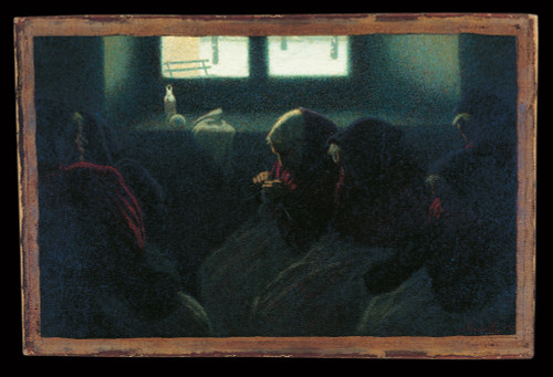 Le Due Nevi By Angelo Morbelli 1903 20Th Century - Italy Private Collection. Mother Child Cradle Sun Morning Sleep. Everett CollectionMondadori Portfolio Poster Print - Item # VAREVCMOND027VJ214H